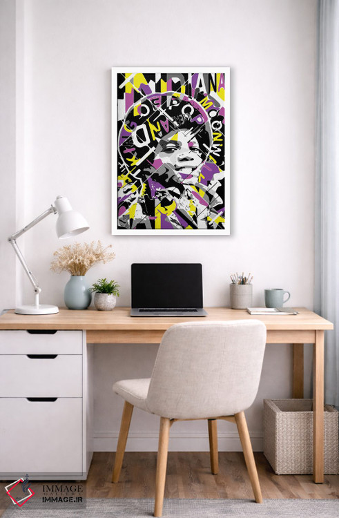 تابلو دکوراتیو مایکل کید اثر کریستین میلئو - D6W