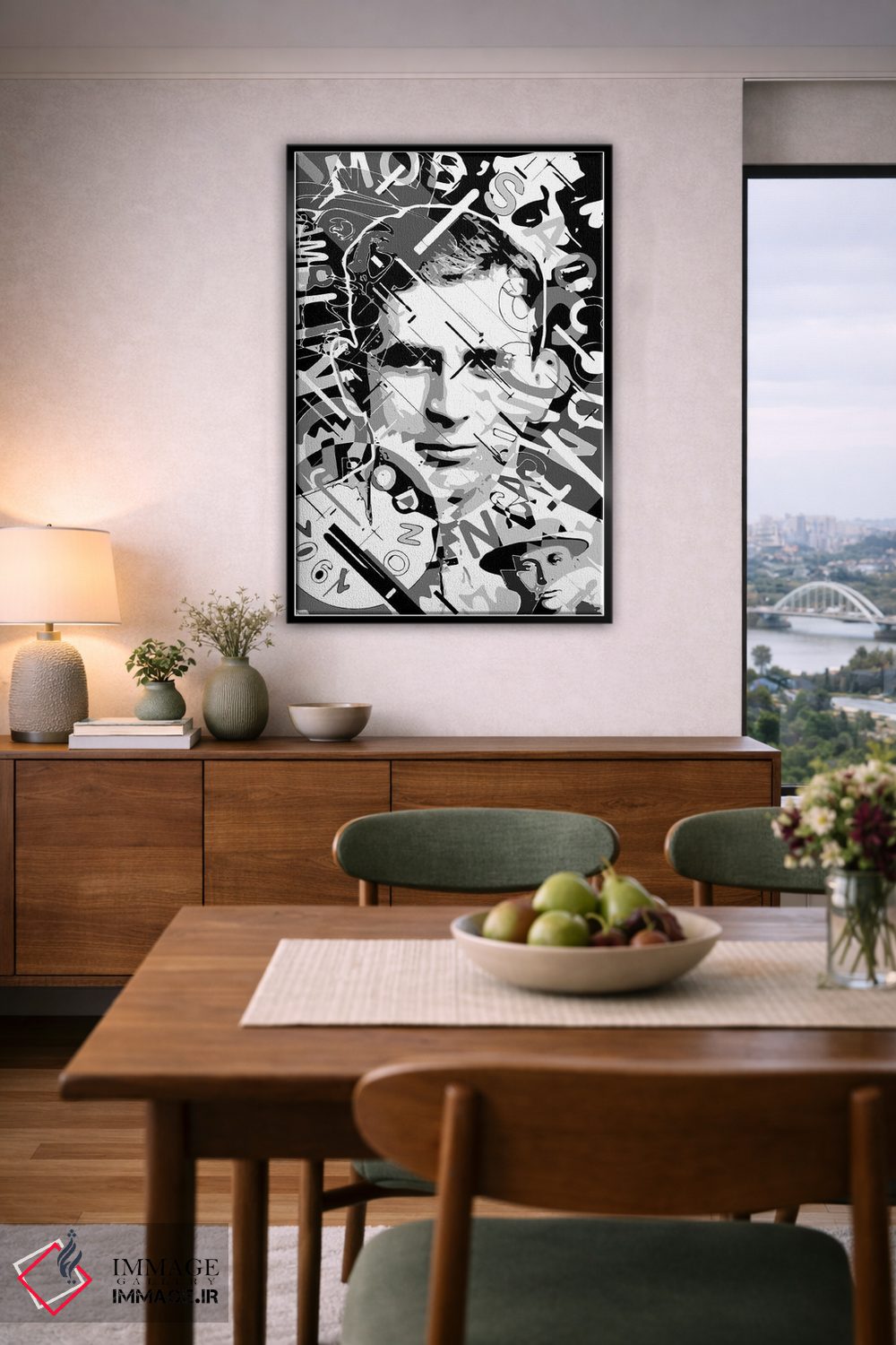 تابلو دکوراتیو مایر لانسکی اثر کریستین میلئو - D6B