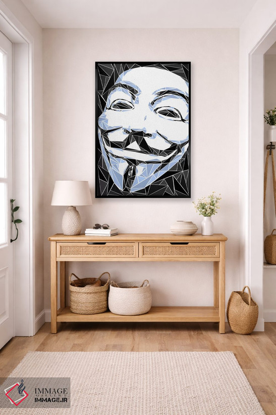 تابلو دکوراتیو گای فوکس ۱ اثر کریستین میلئو - D5B