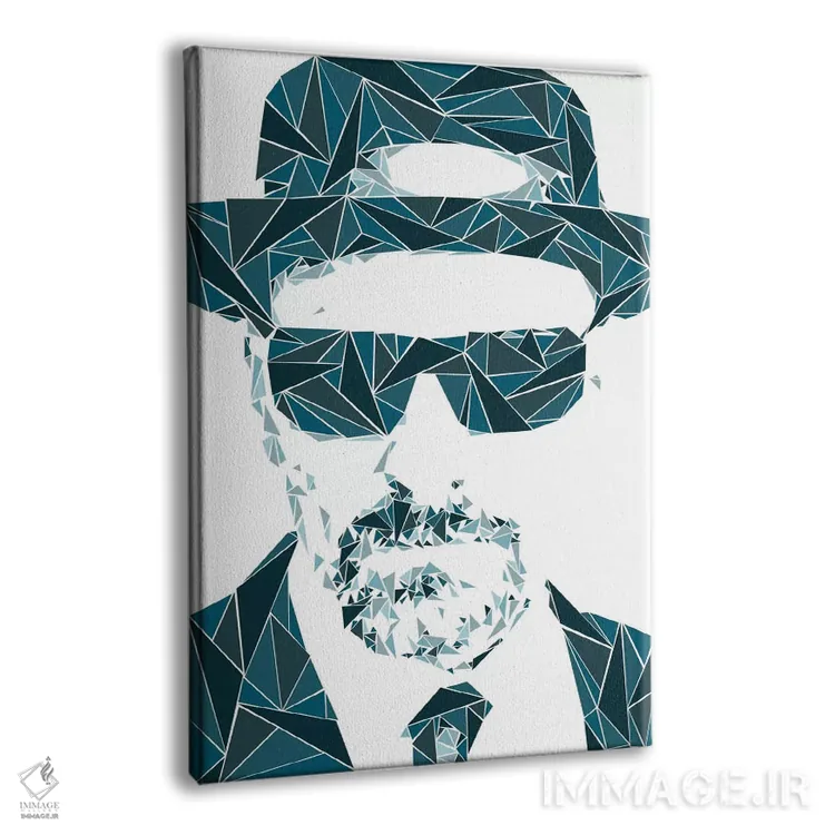 تابلو دکوراتیو هایزنبرگ ۱ اثر کریستین میلئو - نمای پرسپکتیو محصول