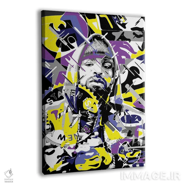 تابلو دکوراتیو متد من اثر کریستین میلئو - نمای پرسپکتیو محصول