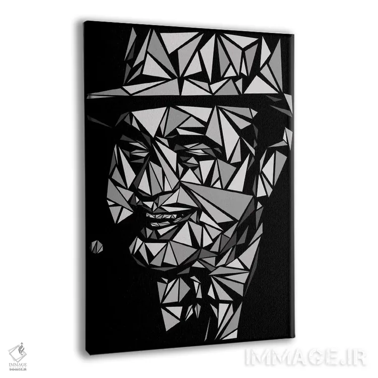 تابلو دکوراتیو آل کاپون ۲ اثر کریستین میلئو - نمای پرسپکتیو محصول