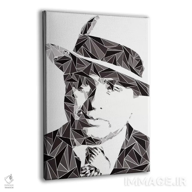 تابلو دکوراتیو آل کاپون ۱ اثر کریستین میلئو - نمای پرسپکتیو محصول