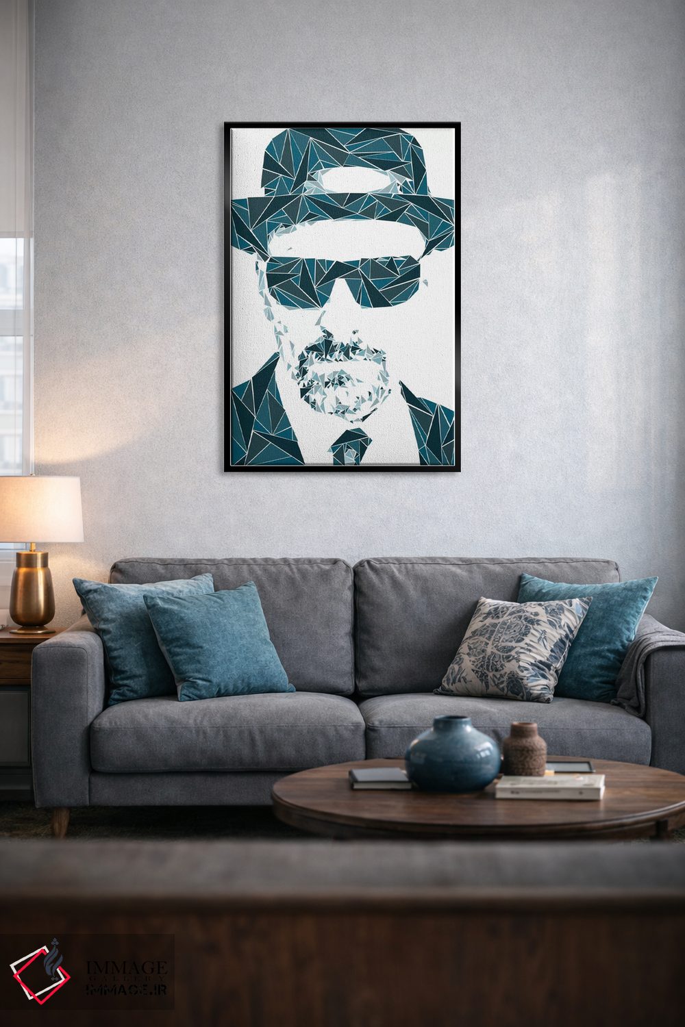 تابلو دکوراتیو هایزنبرگ ۱ اثر کریستین میلئو - D4B