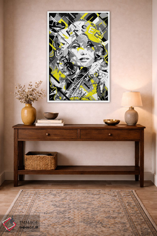 تابلو دکوراتیو دالی پارتون اثر کریستین میلئو - D2W