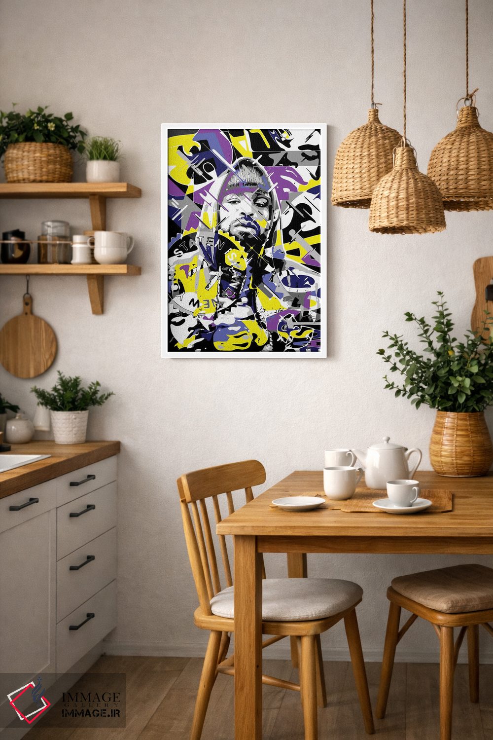 تابلو دکوراتیو متد من اثر کریستین میلئو - D3W
