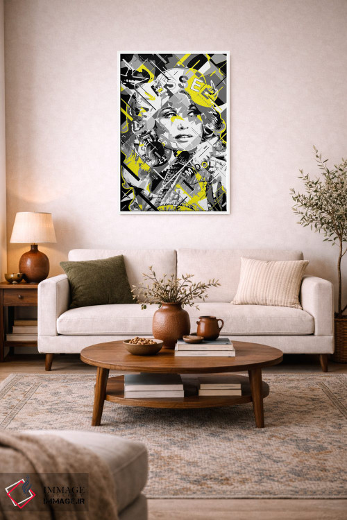 تابلو دکوراتیو دالی پارتون اثر کریستین میلئو - D3W