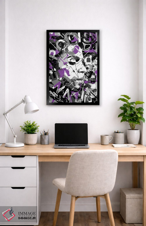 تابلو دکوراتیو پرینس اثر کریستین میلئو - D5B