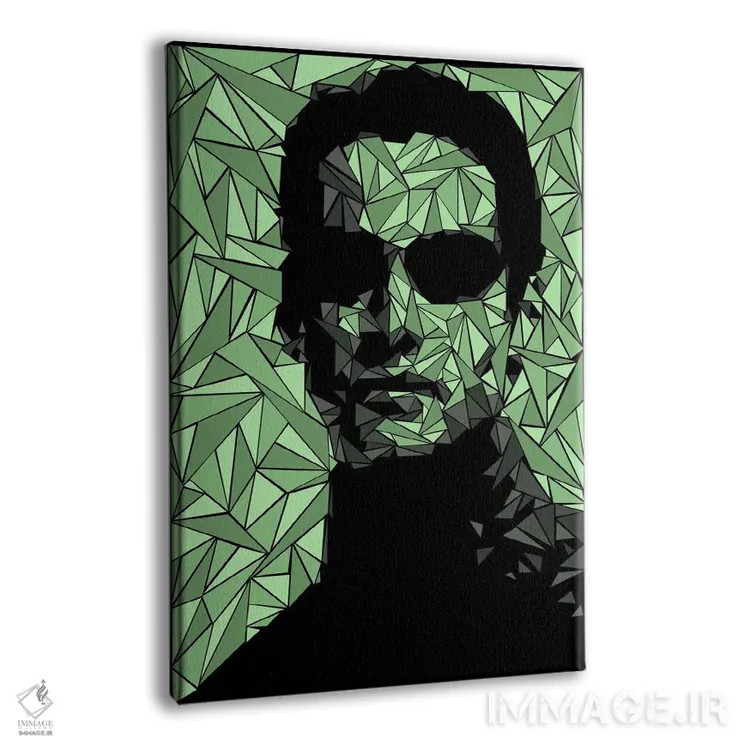 تابلو دکوراتیو نئو اثر کریستین میلئو - نمای پرسپکتیو محصول