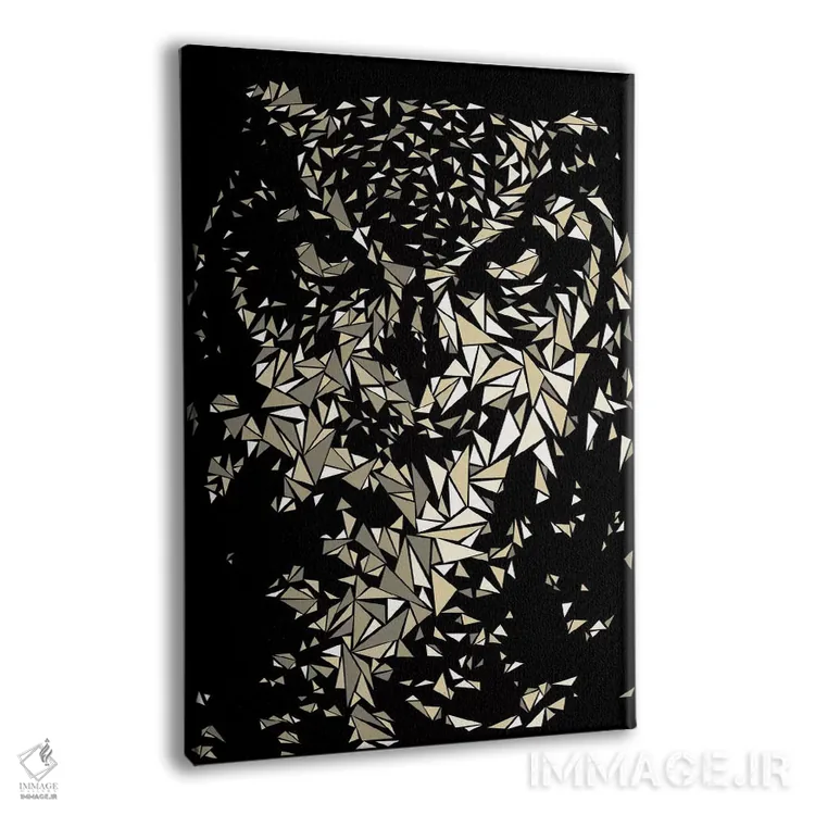 تابلو دکوراتیو جغد اثر کریستین میلئو - نمای پرسپکتیو محصول