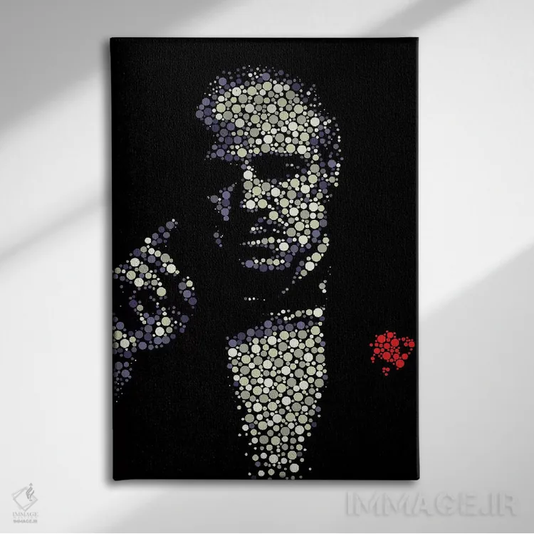 تابلو دکوراتیو پدرخوانده ۲ اثر کریستین میلئو - نمای روبهرو روی دیوار