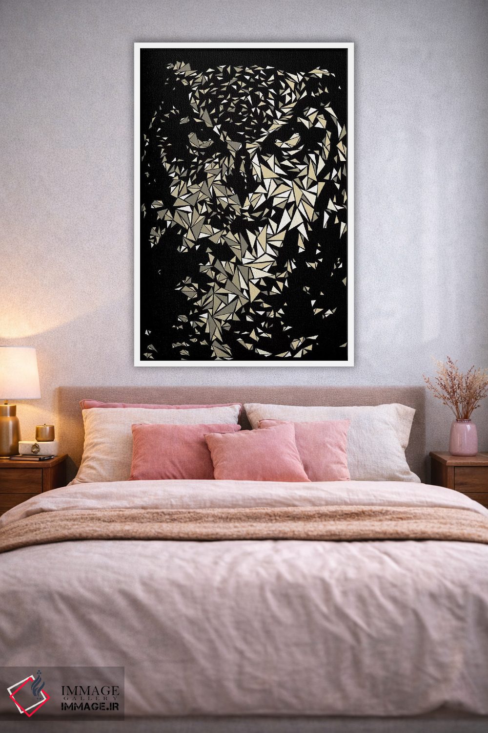 تابلو دکوراتیو جغد اثر کریستین میلئو - D1W