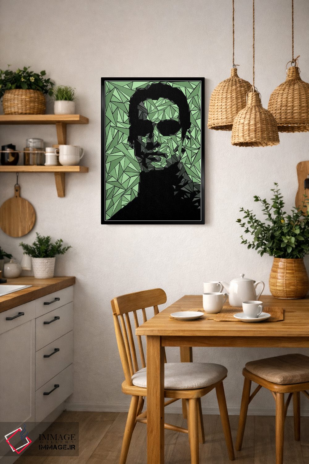 تابلو دکوراتیو نئو اثر کریستین میلئو - D6B