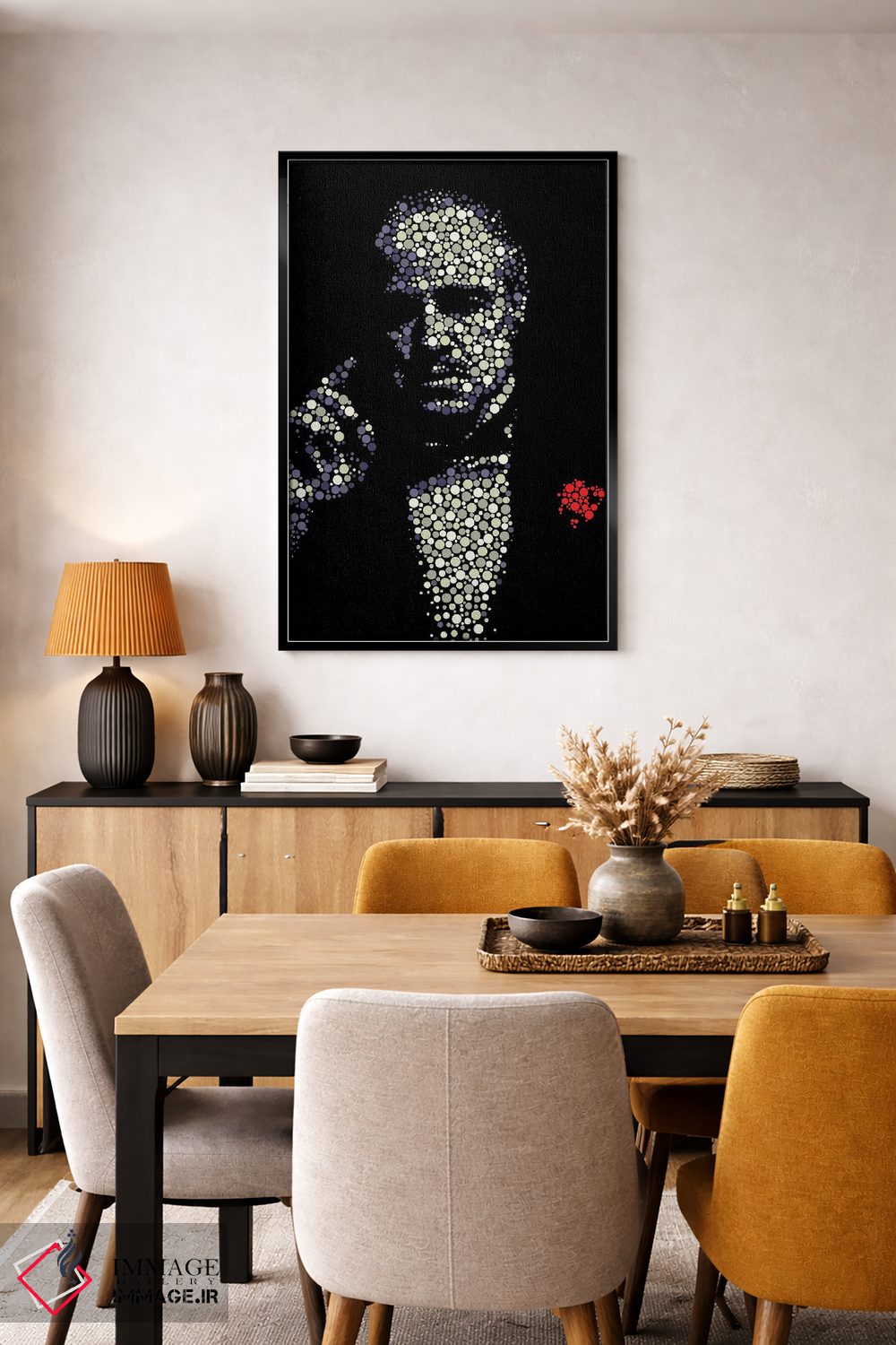 تابلو دکوراتیو پدرخوانده ۲ اثر کریستین میلئو - D5B