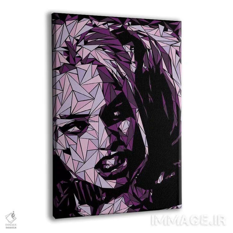 تابلو دکوراتیو هارلی کویین اثر کریستین میلئو - نمای پرسپکتیو محصول