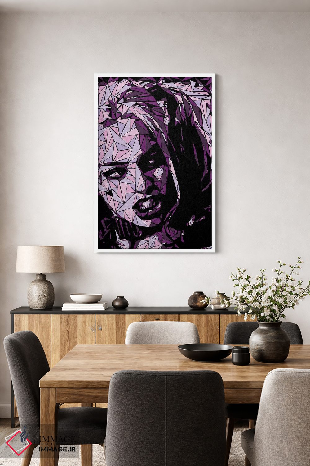 تابلو دکوراتیو هارلی کویین اثر کریستین میلئو - D4W