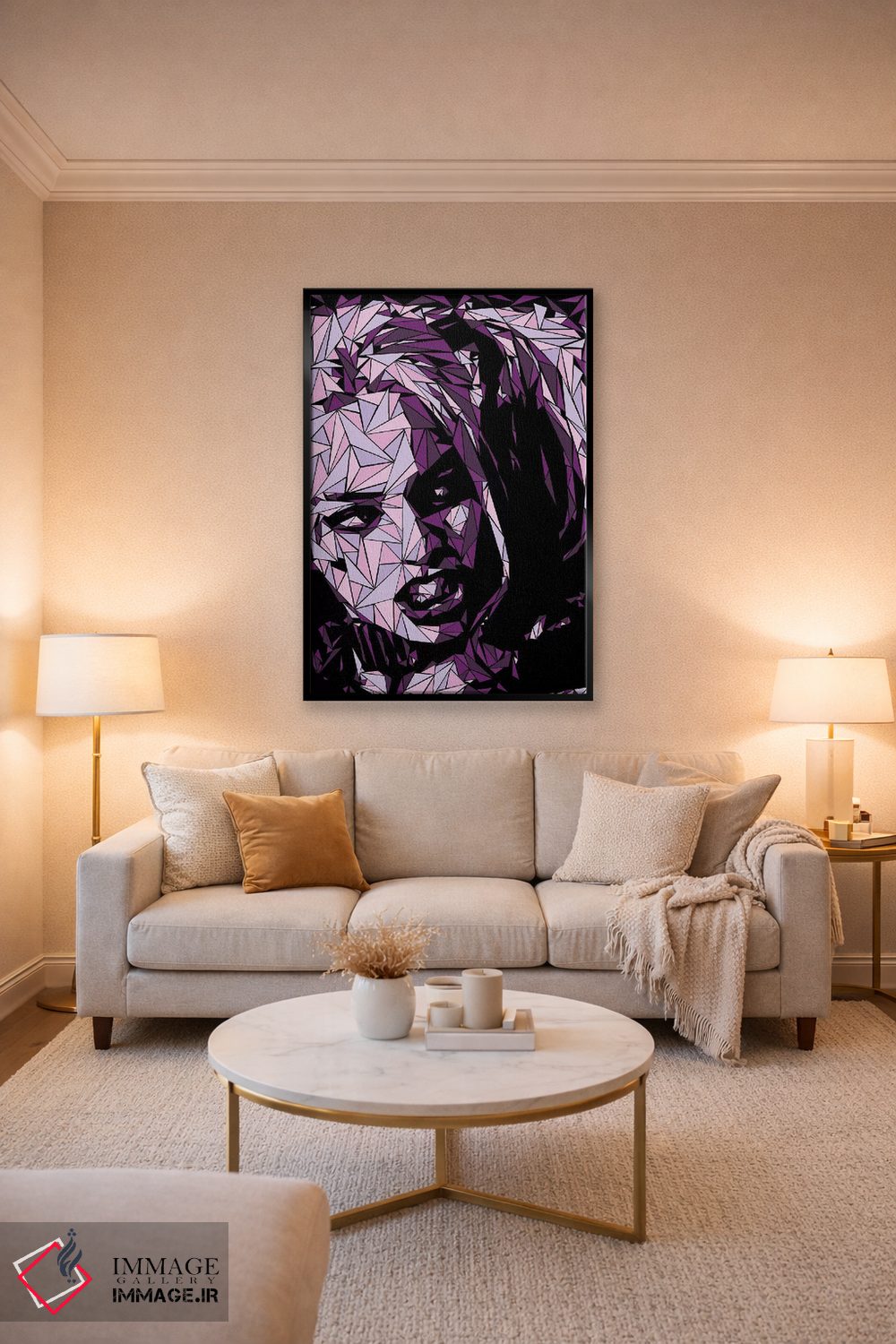 تابلو دکوراتیو هارلی کویین اثر کریستین میلئو - D5B