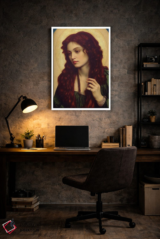 تابلو دکوراتیو نقاشی مادلنا اثر مایک کیف - D6W