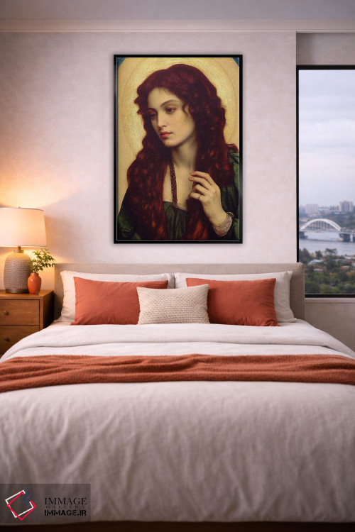 تابلو دکوراتیو نقاشی مادلنا اثر مایک کیف - D4B