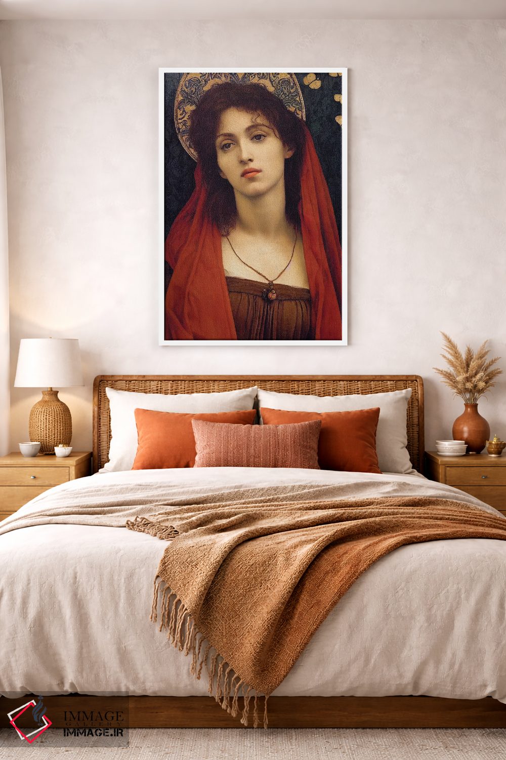 تابلو دکوراتیو نقاشی مادلنا ۲ اثر مایک کیف - D2W