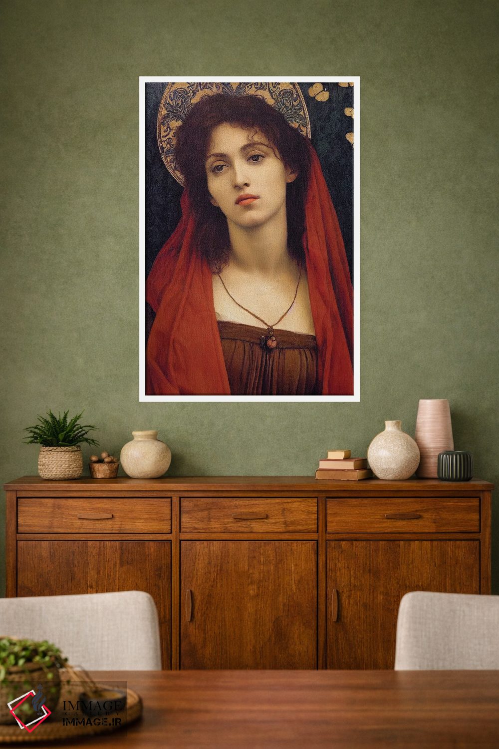 تابلو دکوراتیو نقاشی مادلنا ۲ اثر مایک کیف - D1W