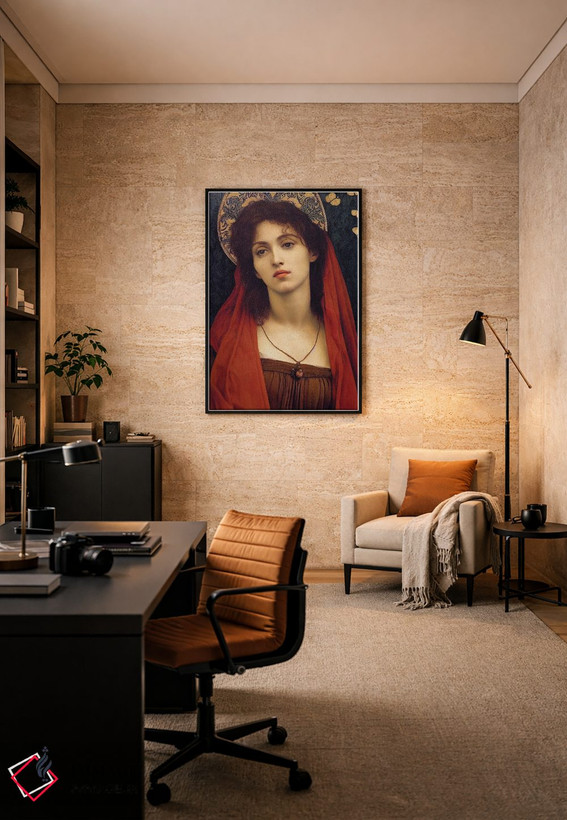 تابلو دکوراتیو نقاشی مادلنا ۲ اثر مایک کیف - D6B