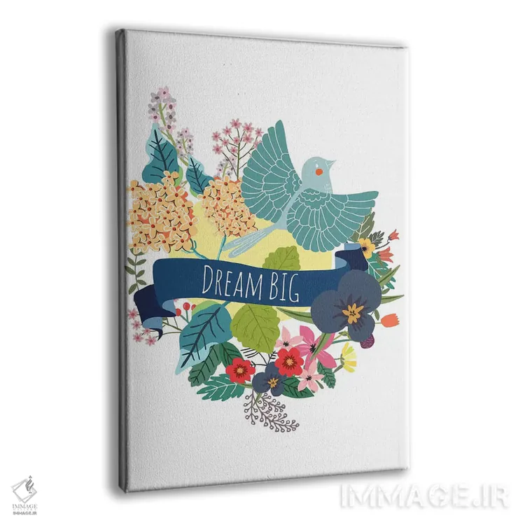 تابلو دکوراتیو رویای بزرگ اثر میا چارو - نمای پرسپکتیو محصول