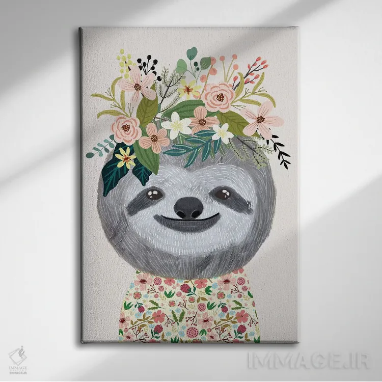 تابلو دکوراتیو کسل اثر میا چارو - نمای روبهرو روی دیوار