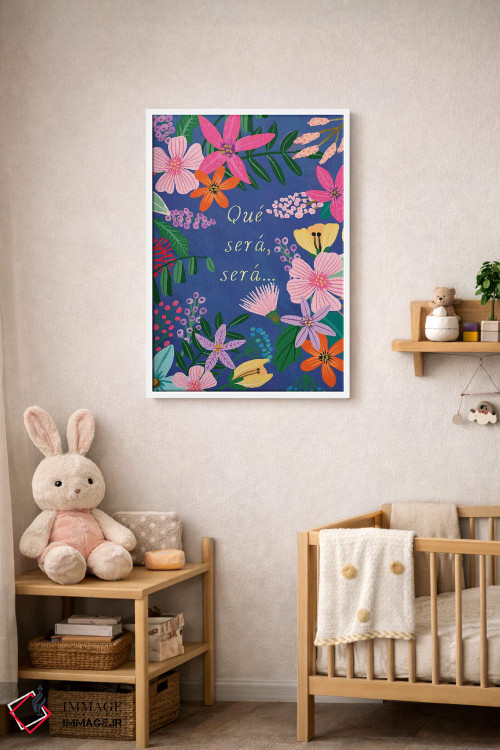 تابلو دکوراتیو هر چه خواهد شد خواهد شد اثر میا چارو - D2W