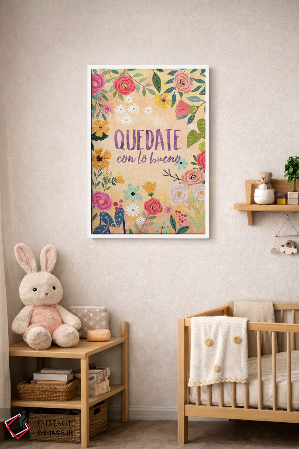 تابلو دکوراتیو بمان اثر میا چارو - D3W