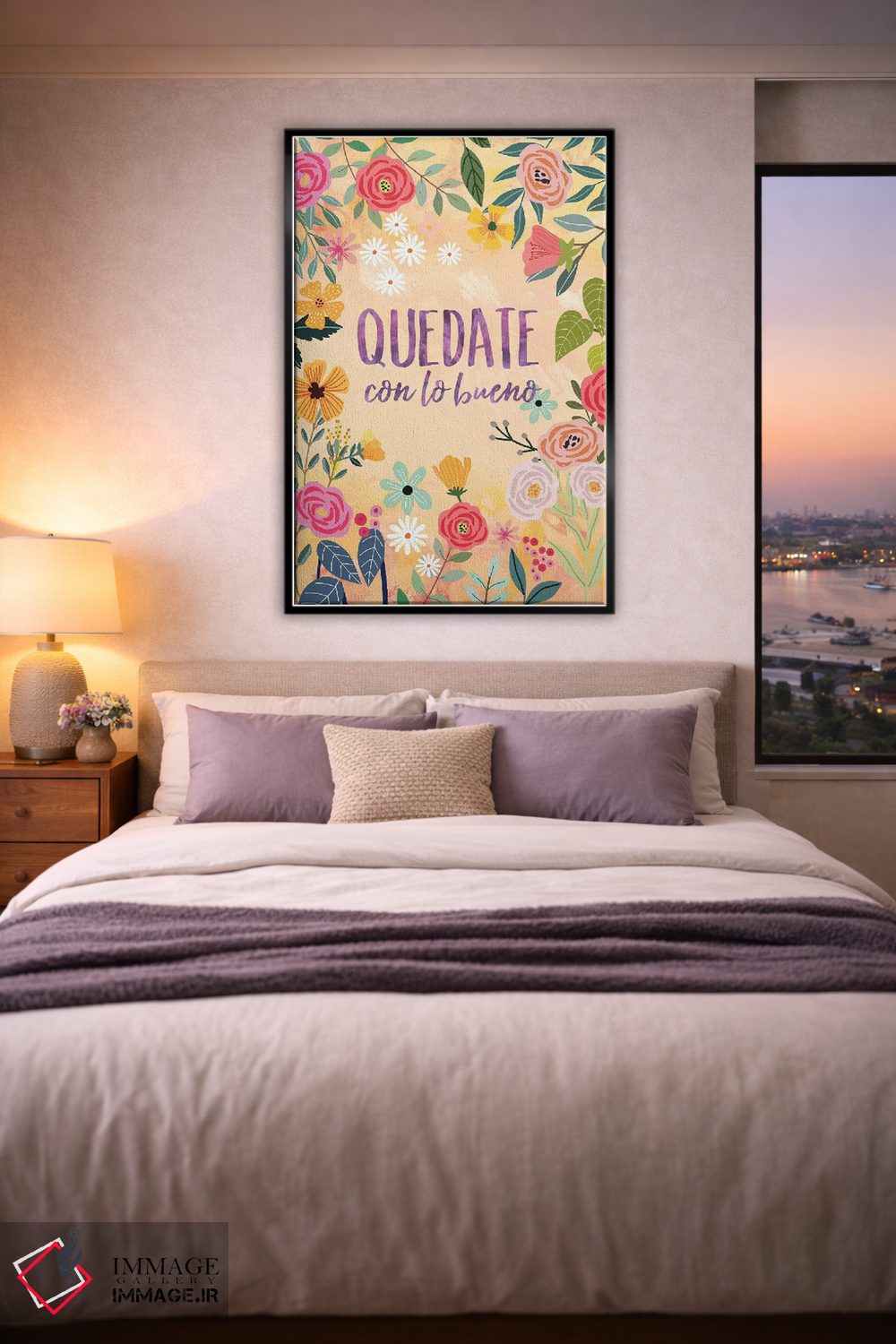 تابلو دکوراتیو بمان اثر میا چارو - D5B