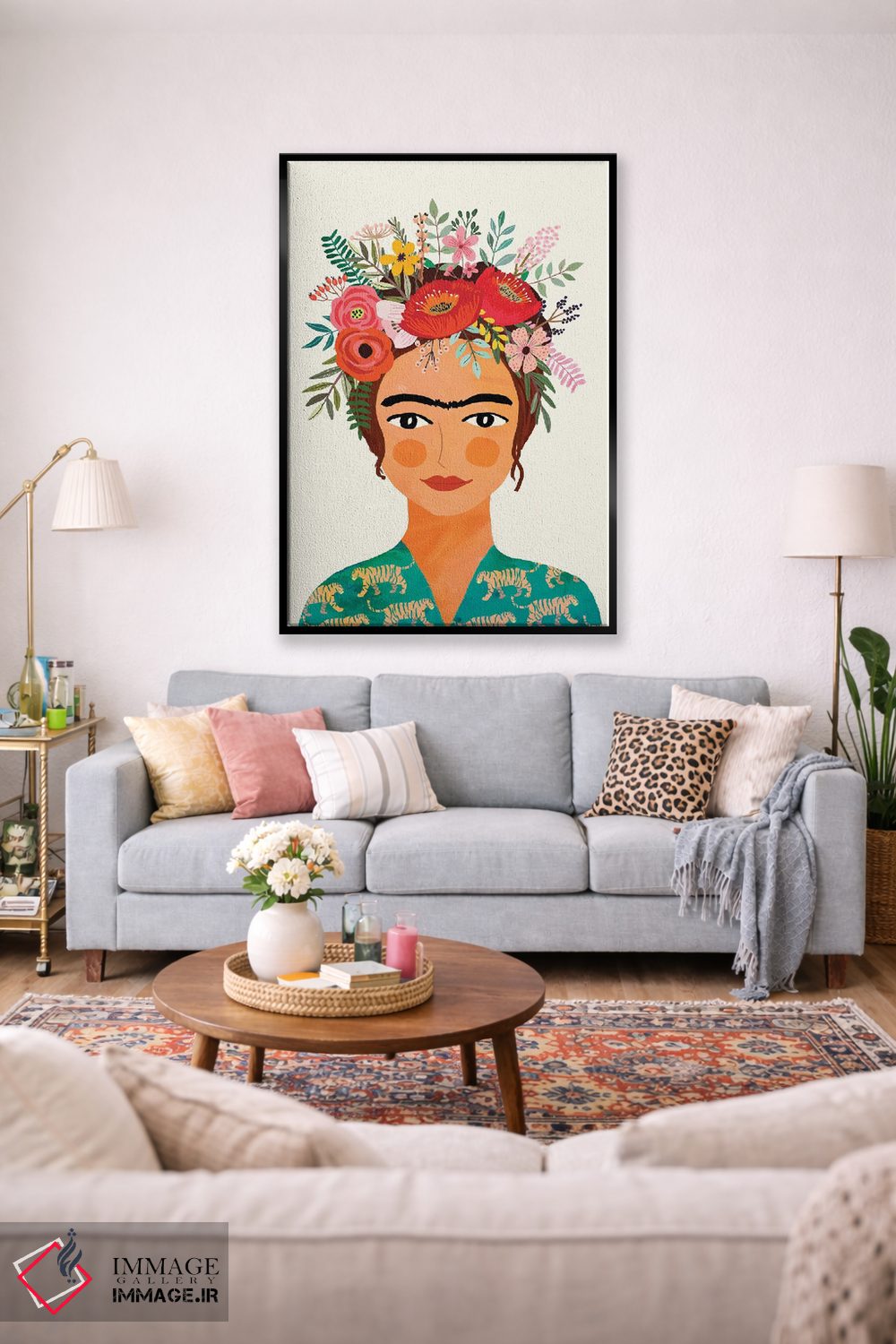 تابلو دکوراتیو فریدا اثر میا چارو - D1B