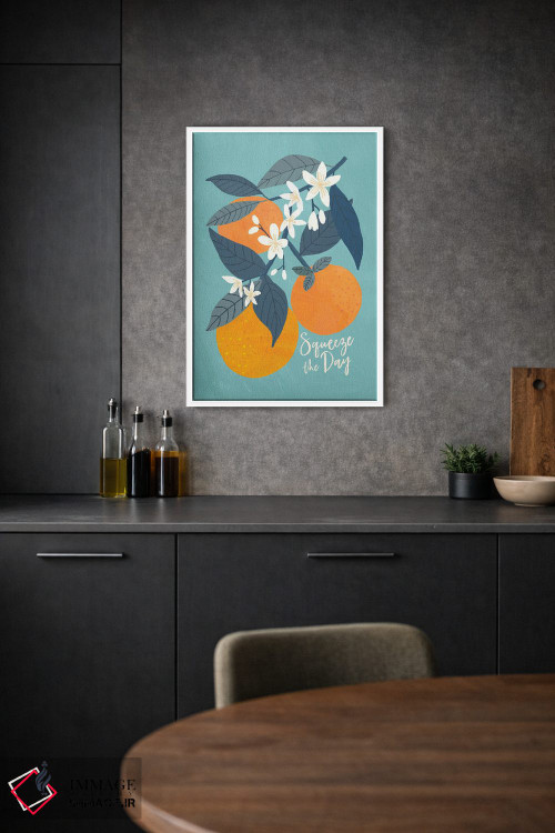 تابلو دکوراتیو پرتقال ها اثر میا چارو - D1W