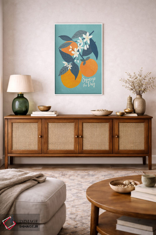 تابلو دکوراتیو پرتقال ها اثر میا چارو - D3W