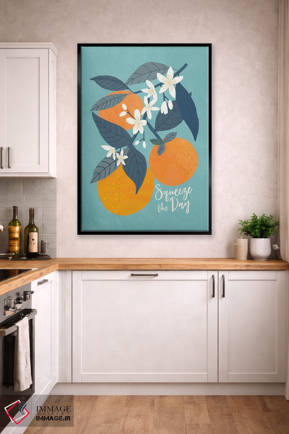 تابلو دکوراتیو پرتقال ها اثر میا چارو - D2B