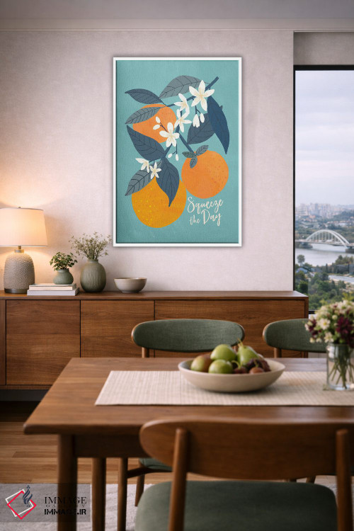 تابلو دکوراتیو پرتقال ها اثر میا چارو - D5W