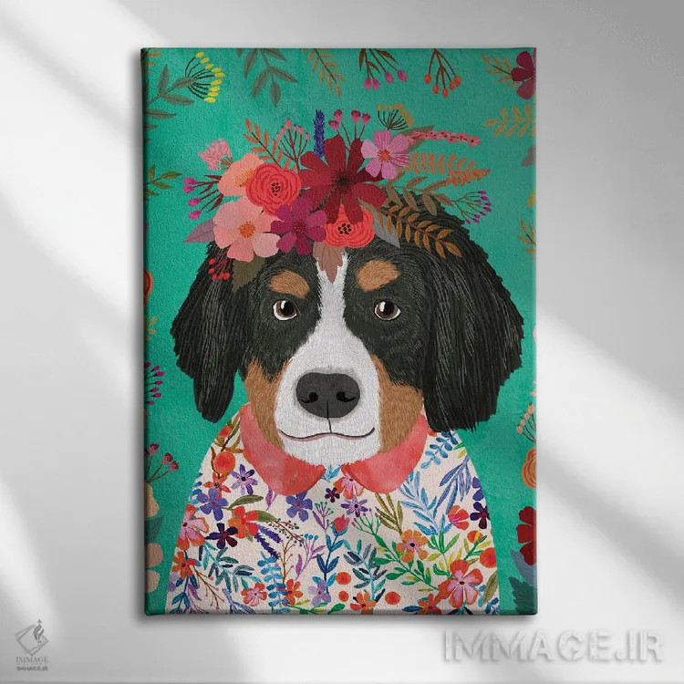 تابلو دکوراتیو پازل برنزی اثر میا چارو - نمای روبهرو روی دیوار