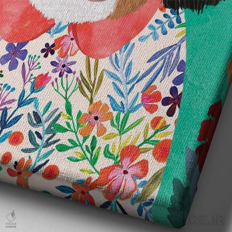 تابلو دکوراتیو پازل برنزی اثر میا چارو - نمای نزدیک بافت بوم