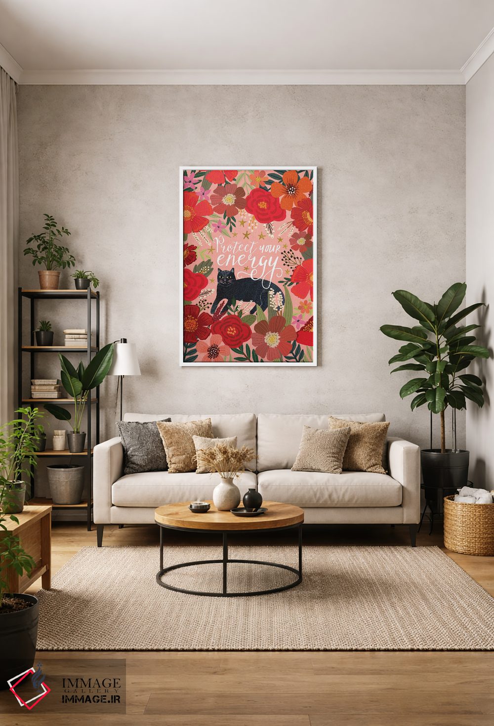 تابلو دکوراتیو انرژی اثر میا چارو - D1W