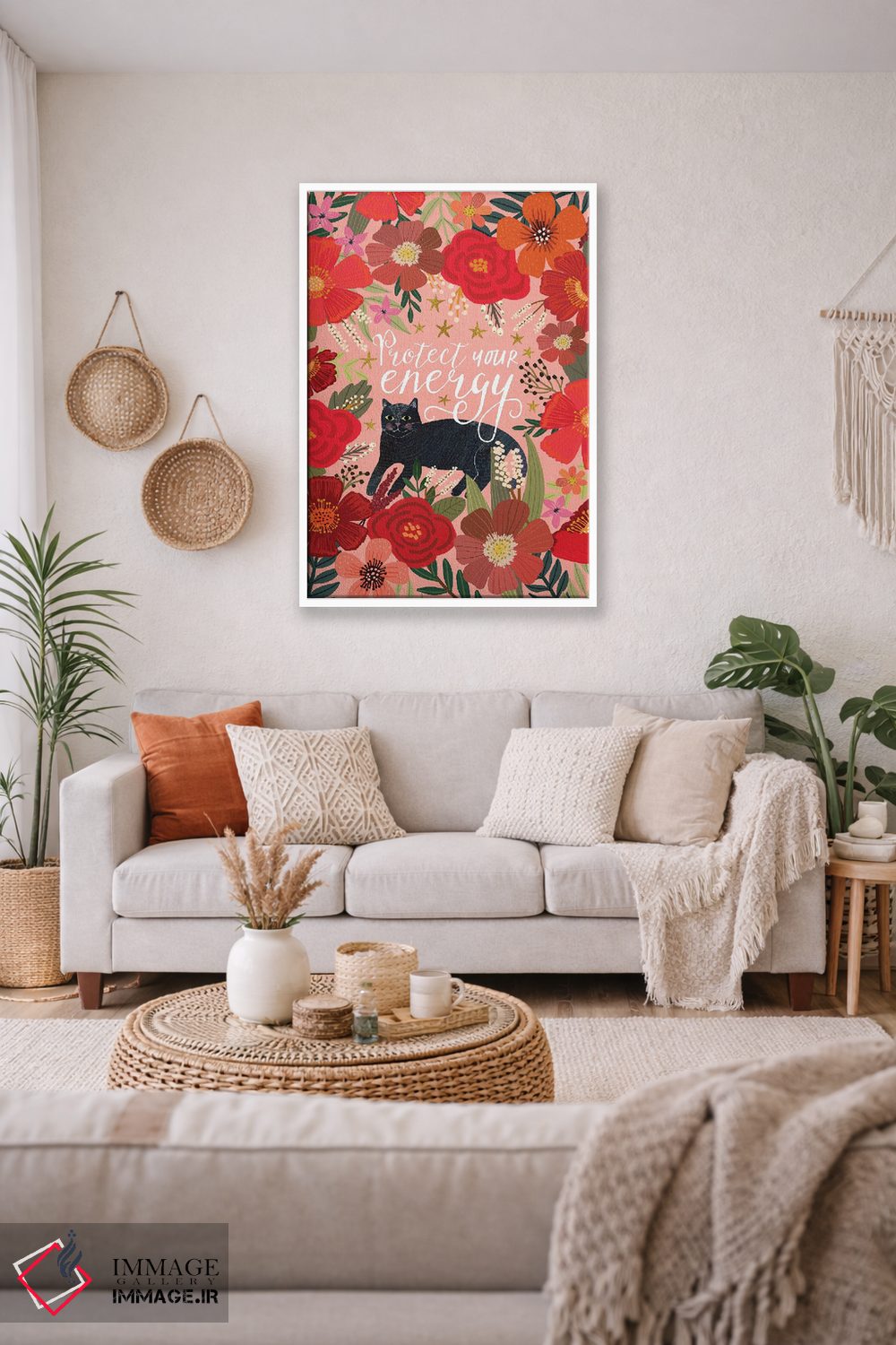 تابلو دکوراتیو انرژی اثر میا چارو - D2W