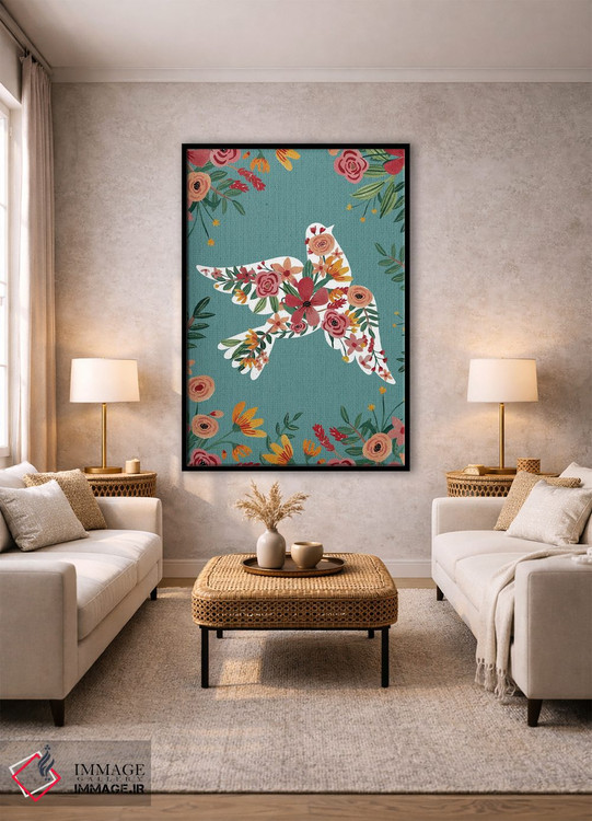 تابلو دکوراتیو صلح اثر میا چارو - D2B