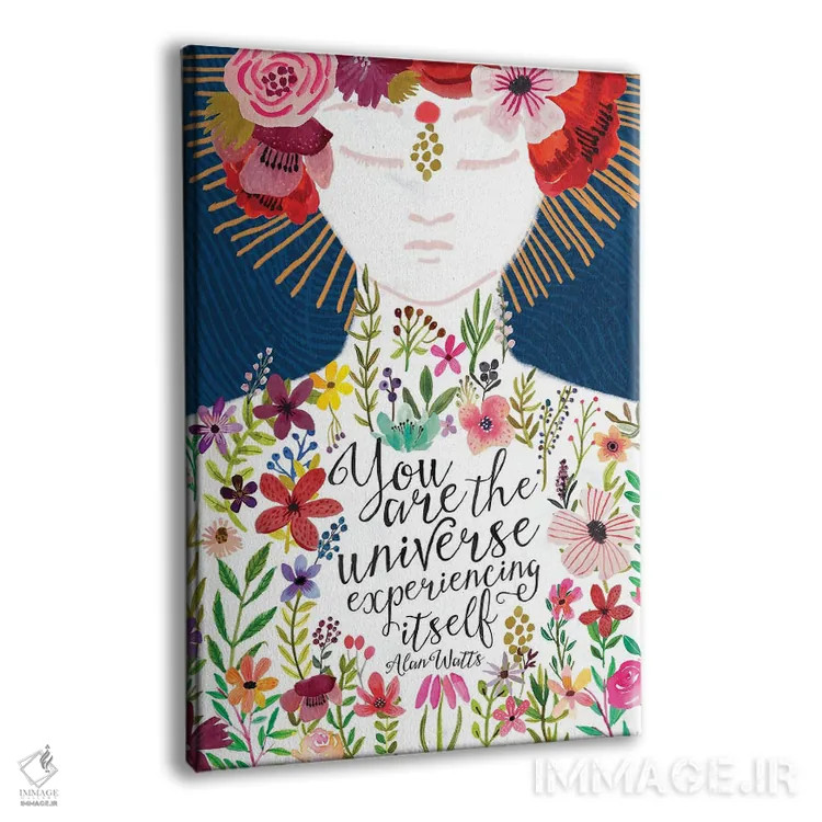 تابلو دکوراتیو تمام جهان اثر میا چارو - نمای پرسپکتیو محصول