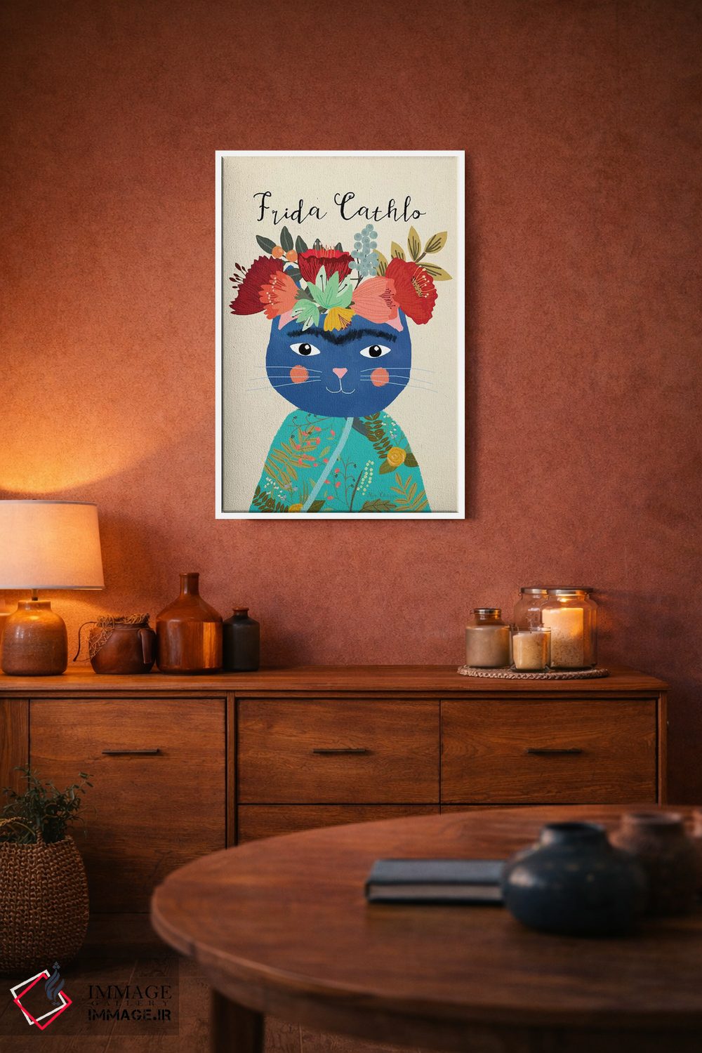 تابلو دکوراتیو فریدا کتلو اثر میا چارو - D3W