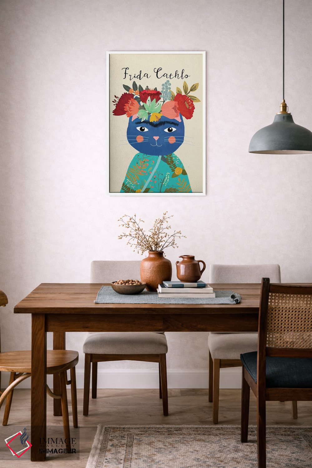تابلو دکوراتیو فریدا کتلو اثر میا چارو - D5W