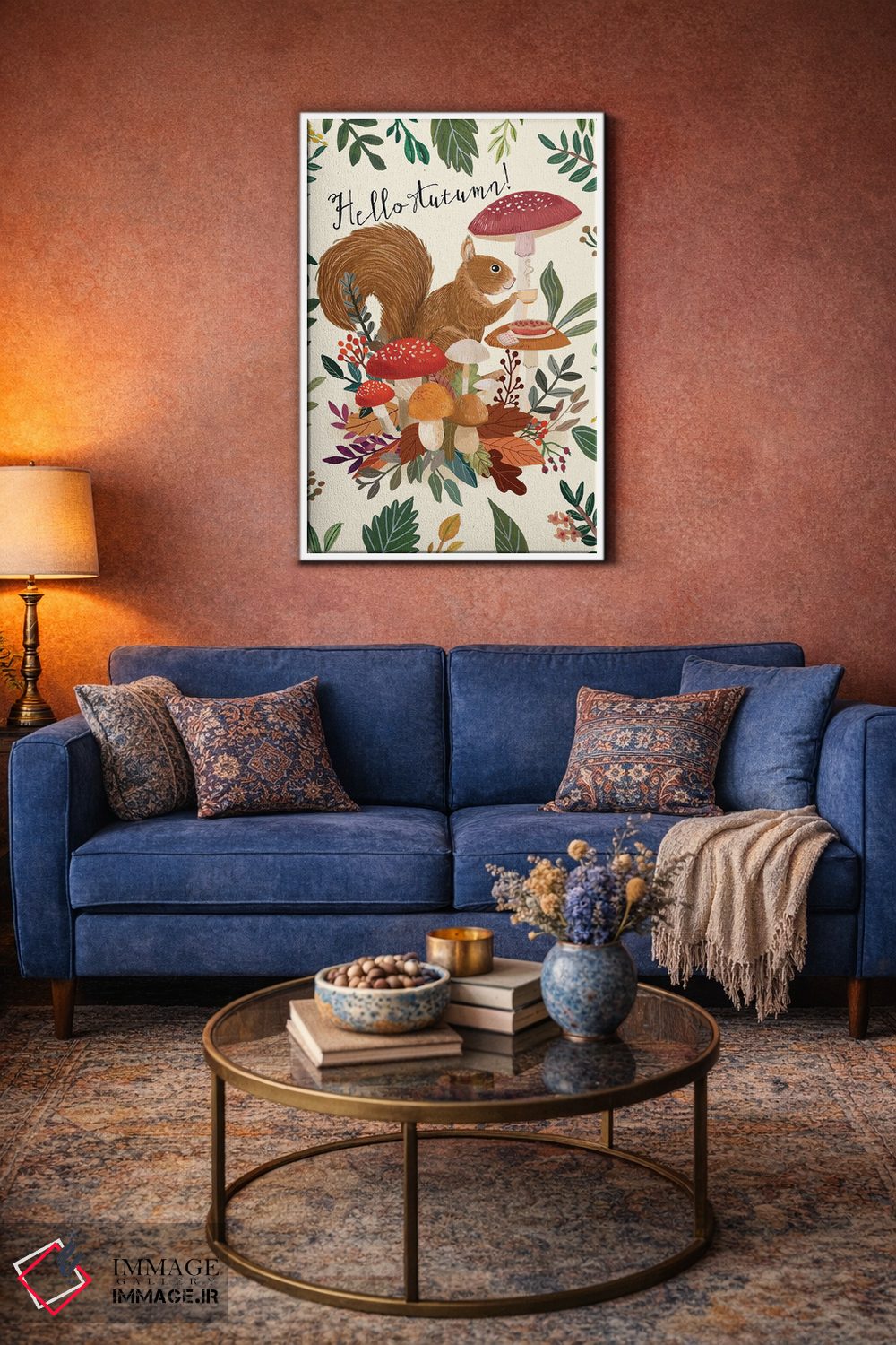 تابلو دکوراتیو سنجاب ۲ اثر میا چارو - D4W