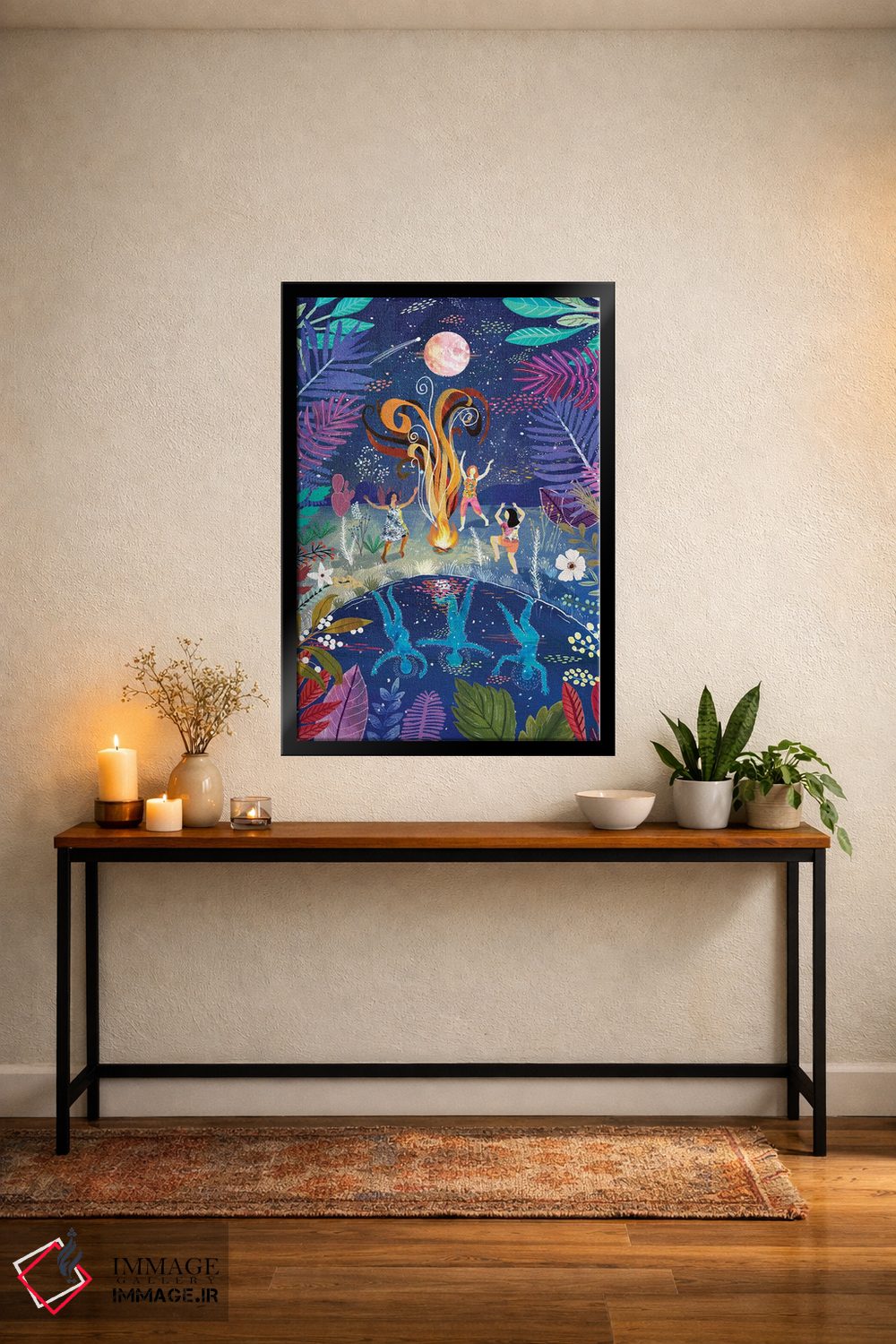 تابلو دکوراتیو با نیاکان مان رقصیدیم اثر میا چارو - D4B