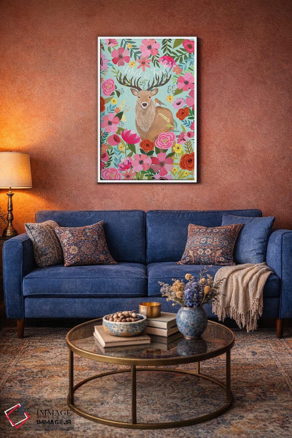 تابلو دکوراتیو وحشی و آزاد ۳ اثر میا چارو - D2W