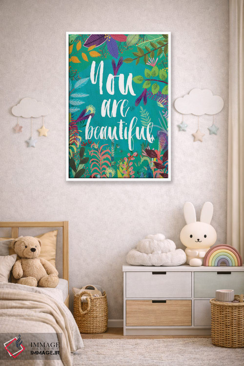 تابلو دکوراتیو تو زیبایی اثر میا چارو - D4W