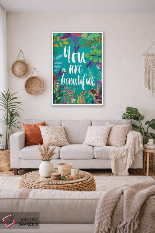 تابلو دکوراتیو تو زیبایی اثر میا چارو - D2W