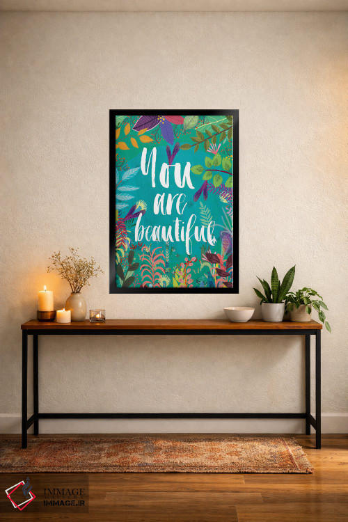 تابلو دکوراتیو تو زیبایی اثر میا چارو - D5B